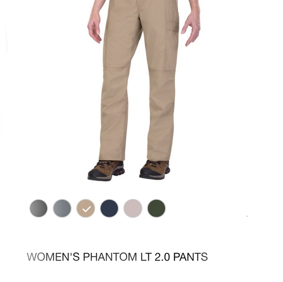 Women's Phantom LT 2.0 Pants tactical color desert tan size 6 x 30 - Picture 2 of 11